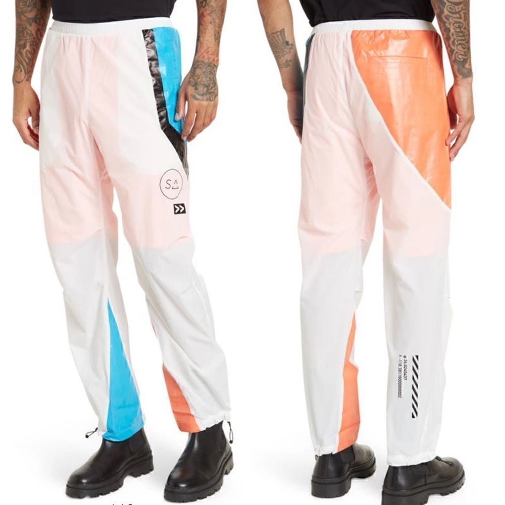 BRANDBLACK Colorblock Tech Pants-XL